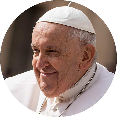 Papst Franziskus. Foto: SOPA Images Limited / Alamy Stock Photo