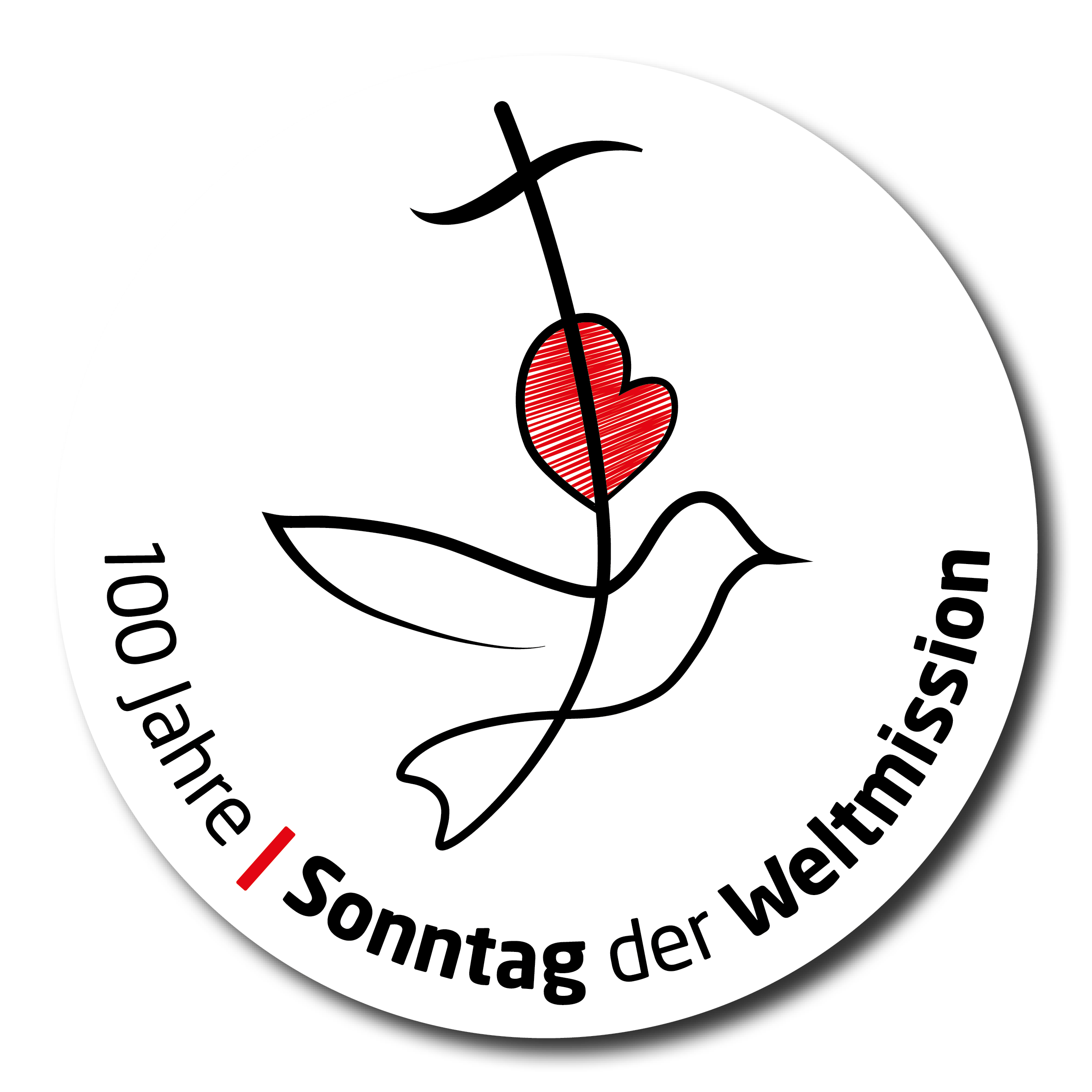 Logo 100 Jahre Sonntag der Weltmission