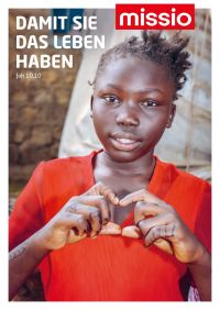 Vorderseite der Gebetskarte zum Afrikatag 2026