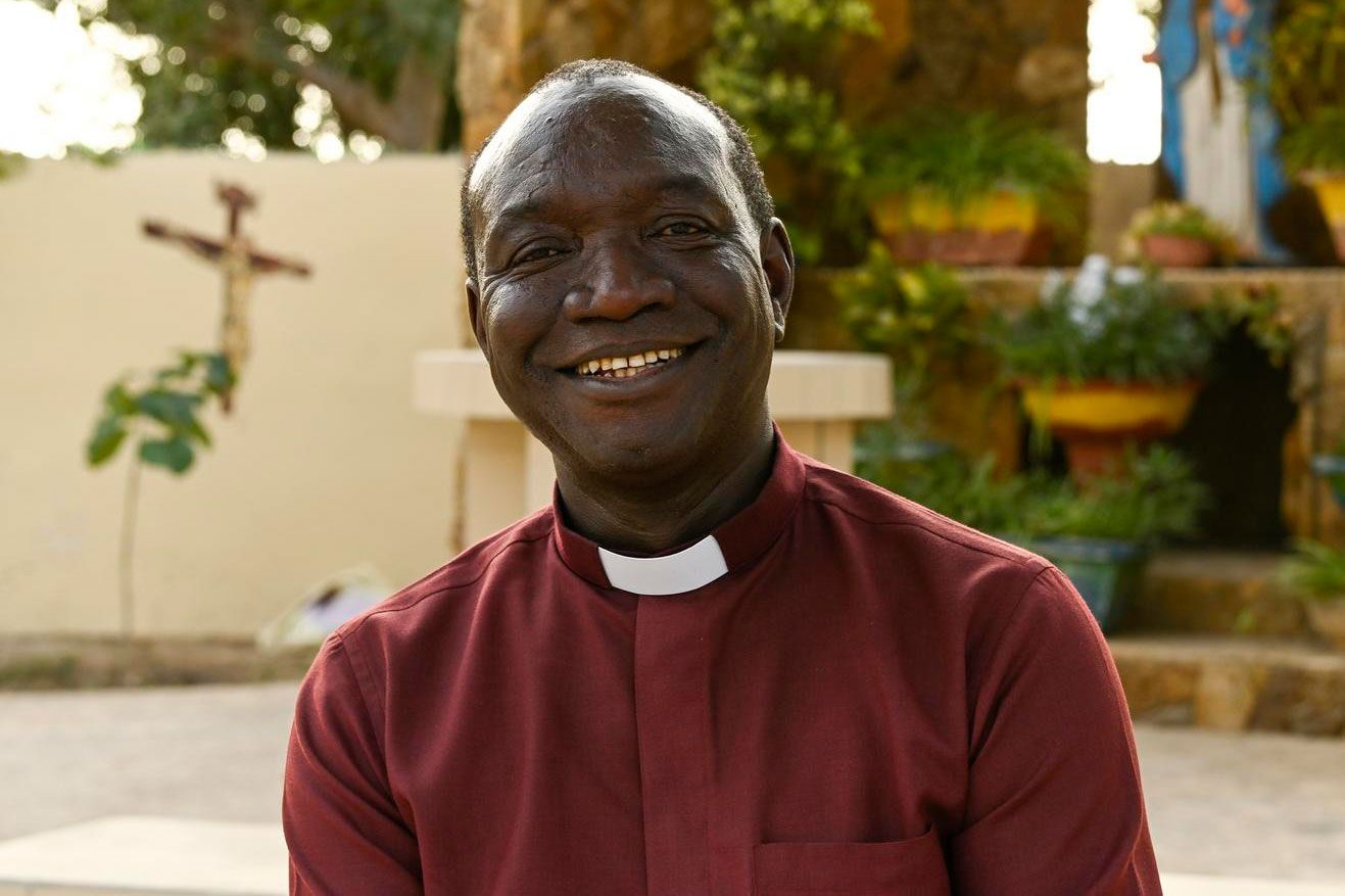 Epiphane Mbengue, Direktor der Caritas Thiès