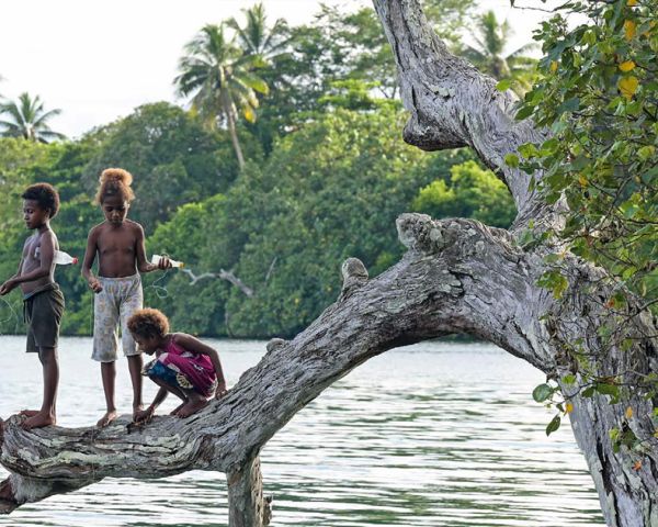 Eine energiehungrige Welt ist über den rohstoffreichen Pazifikstaat Papua-Neuguinea hereingebrochen und zerstört die Umwelt. Foto: Jörg Böthling