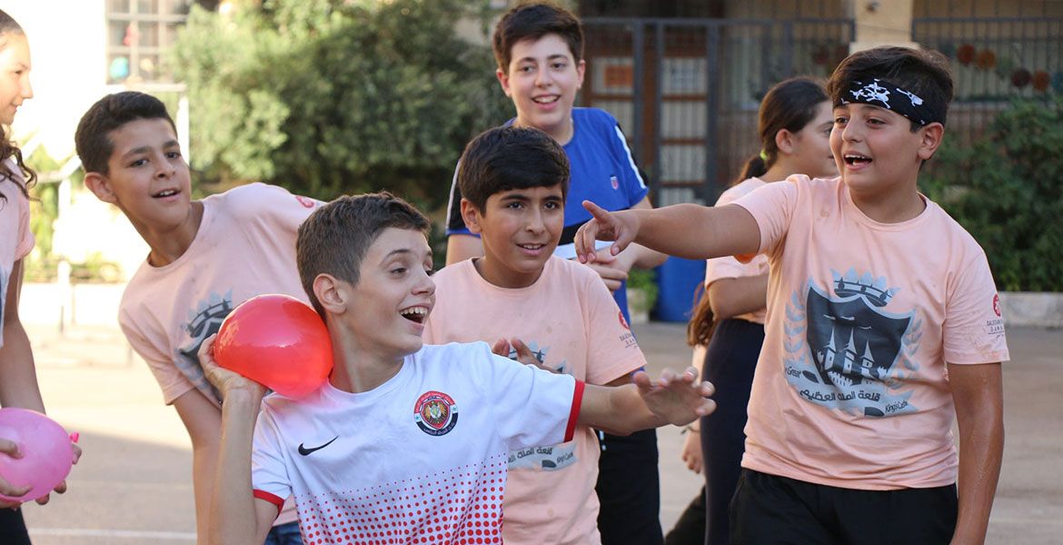 In Syrien ermöglichen die Salesianer Don Boscos Kindern Ferienfreizeiten.