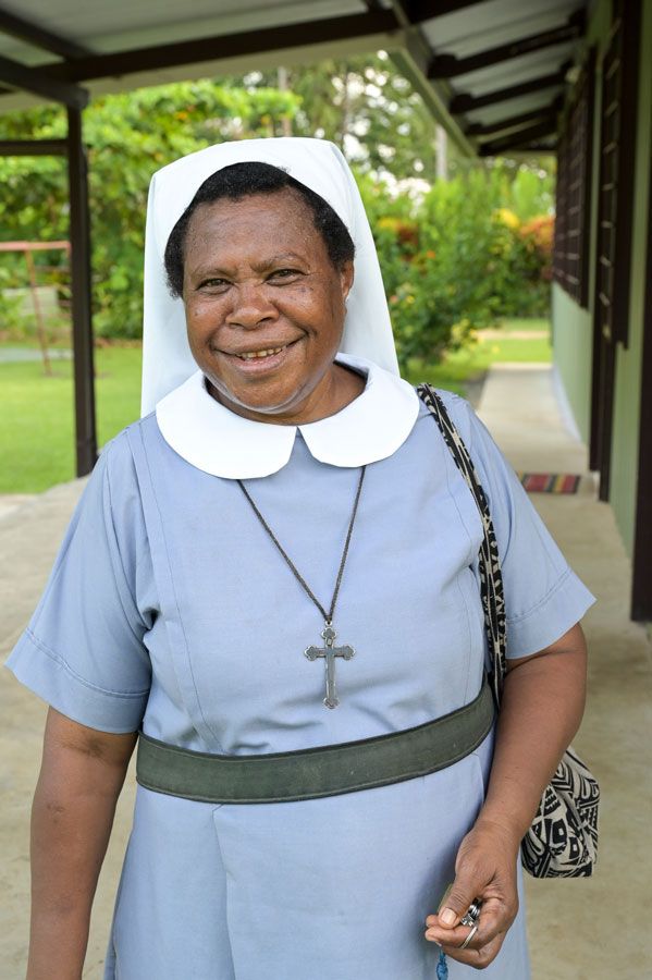 Schwester Thecla Gamog aus Papua-Neuguinea