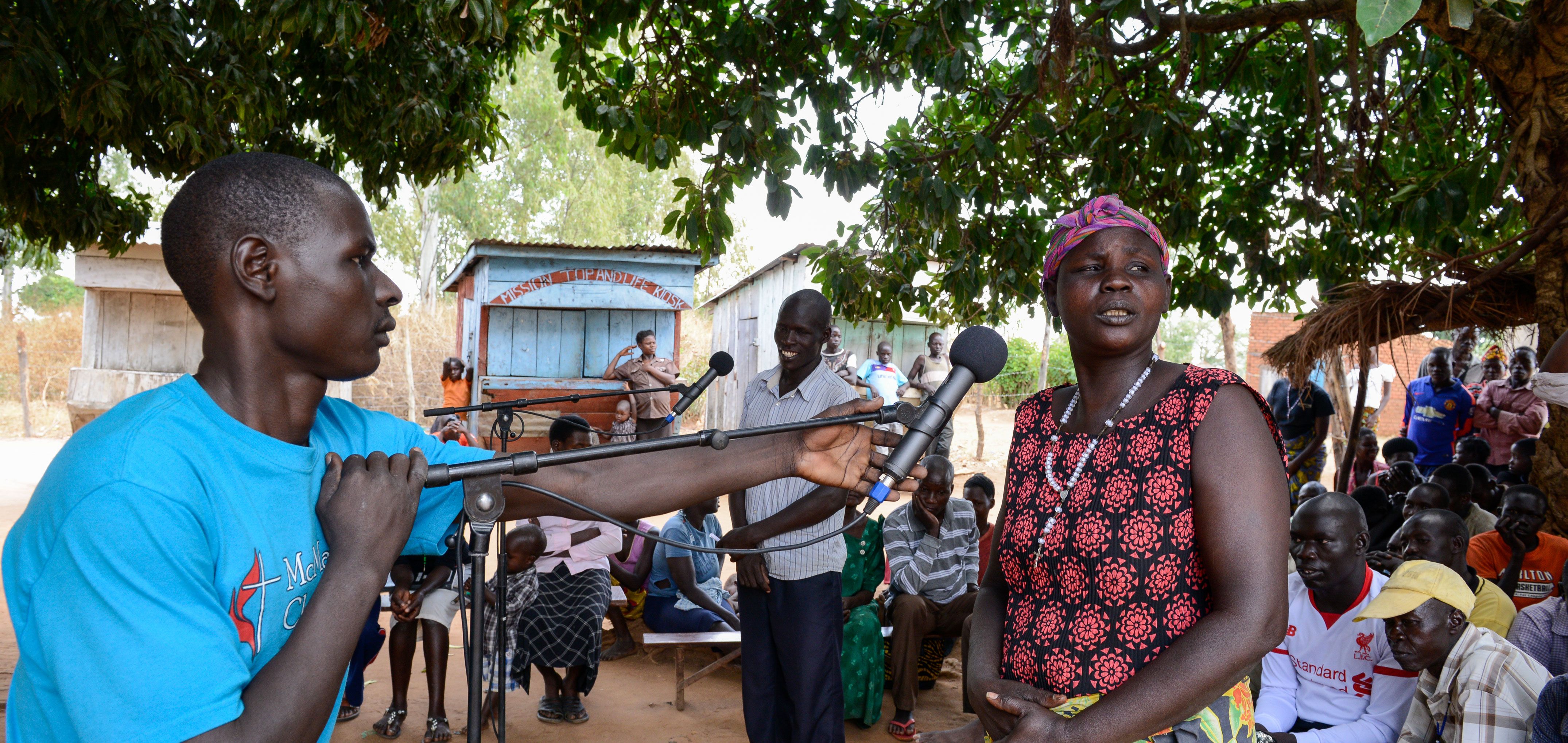 Radio Pacis in Uganda gibt den Menschen, denen sonst keiner zuhört, eine Stimme.