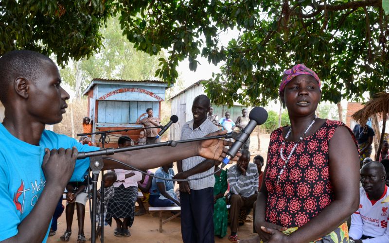 Radio Pacis in Uganda gibt den Menschen, denen sonst keiner zuhört, eine Stimme.