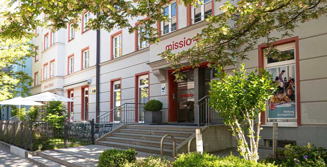 Das missio Gästehaus ist zentral in München gelegen.