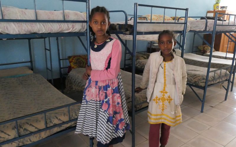 42 Kinder sind im St. Clare Waisenheim in Äthiopien untergebracht.