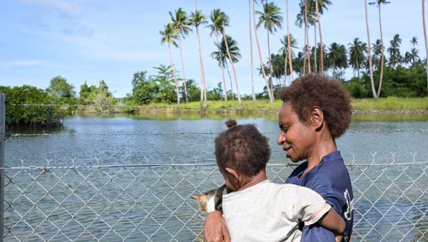 In den Schutzhäusern der katholischen Kirche in Papua-Neuguinea wird Frauen geholfen, die Gewalt erfahren mussten. Foto: Jörg Böthling