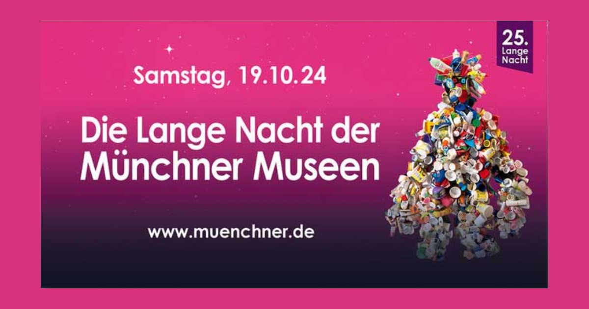 Das Plakat der Langen Nacht der Münchner Museen