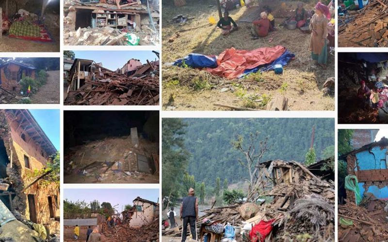 Bilder vom Beben in Nepal, die unsere Partner geschickt haben