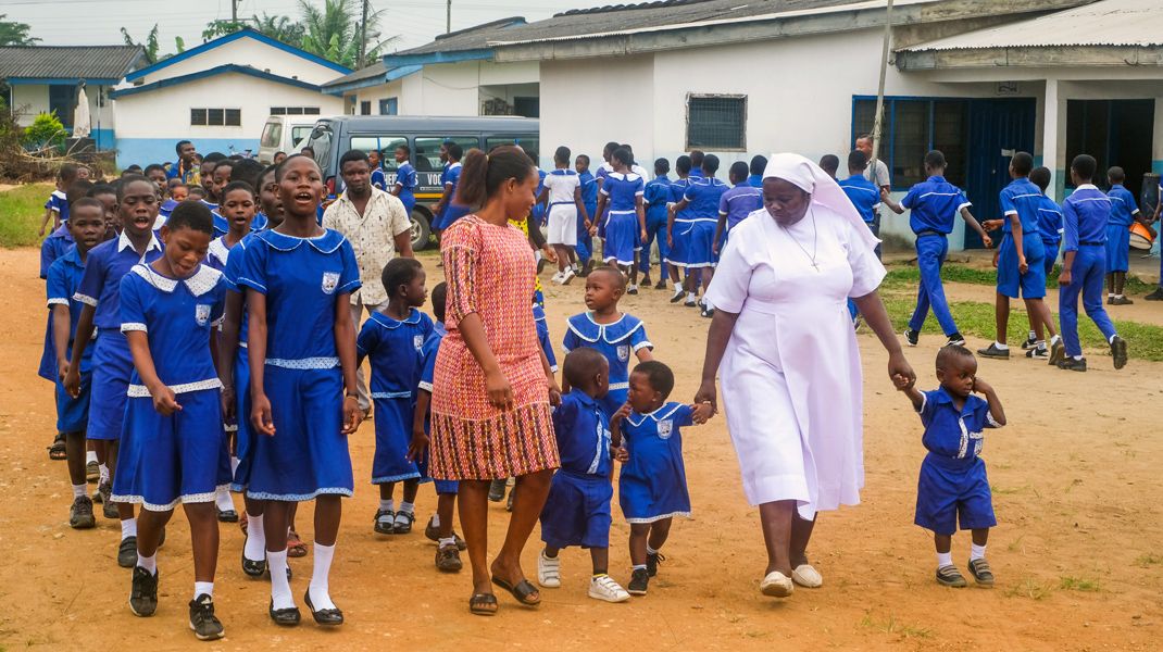 Missionsschule Ghana, Foto Friedrich Stark